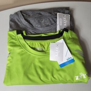Zity Sports Mens Short Sleeve Performance Tees (Bundle of 2)-Size 3XL (NWT)